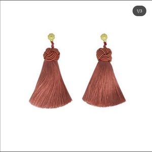 Hart tassel earrings